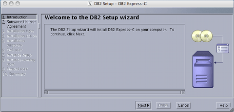 Installazione DB2 2/n