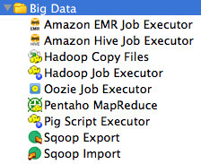 Pentaho - Kettle jobs for Big Data and NoSQL
