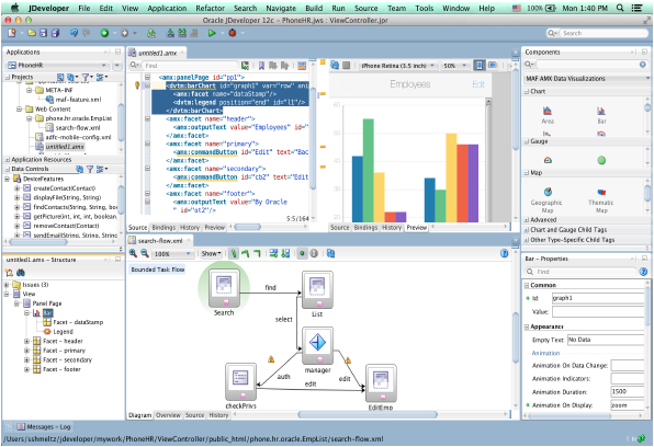 JDeveloper Oracle MAF