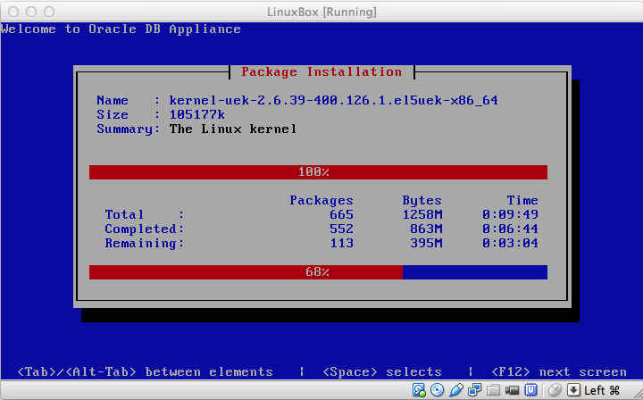 ODA-OEL Installazione Linux