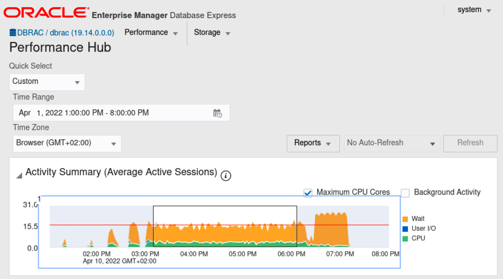 Installazione Oracle RAC 19c - Enterprise Manager Database Express