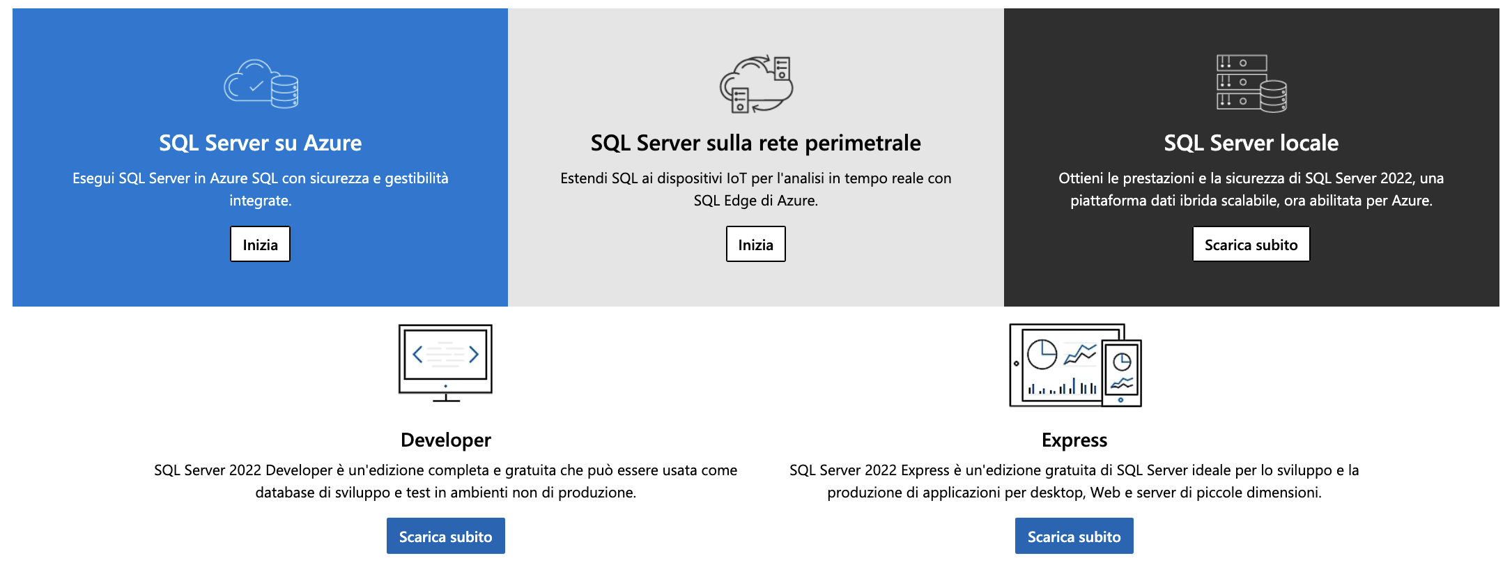 Installazione SQL Server