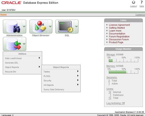 Oracle Express Edition