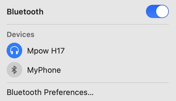 Big Sur Bluetooth works on 11.1